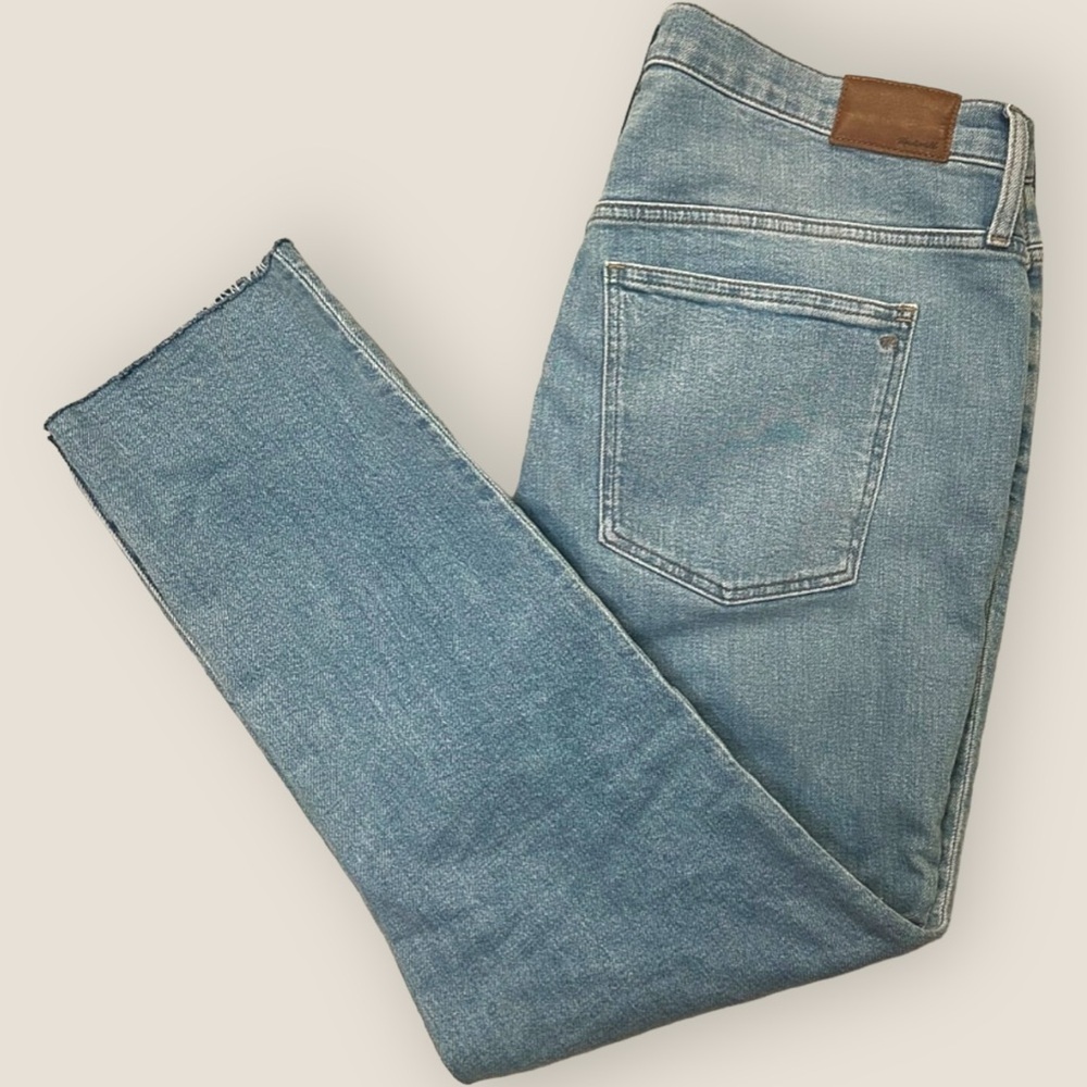 Madewell Light Wash Blue High-Rise Skinny Jeans - Picture 7 of 16